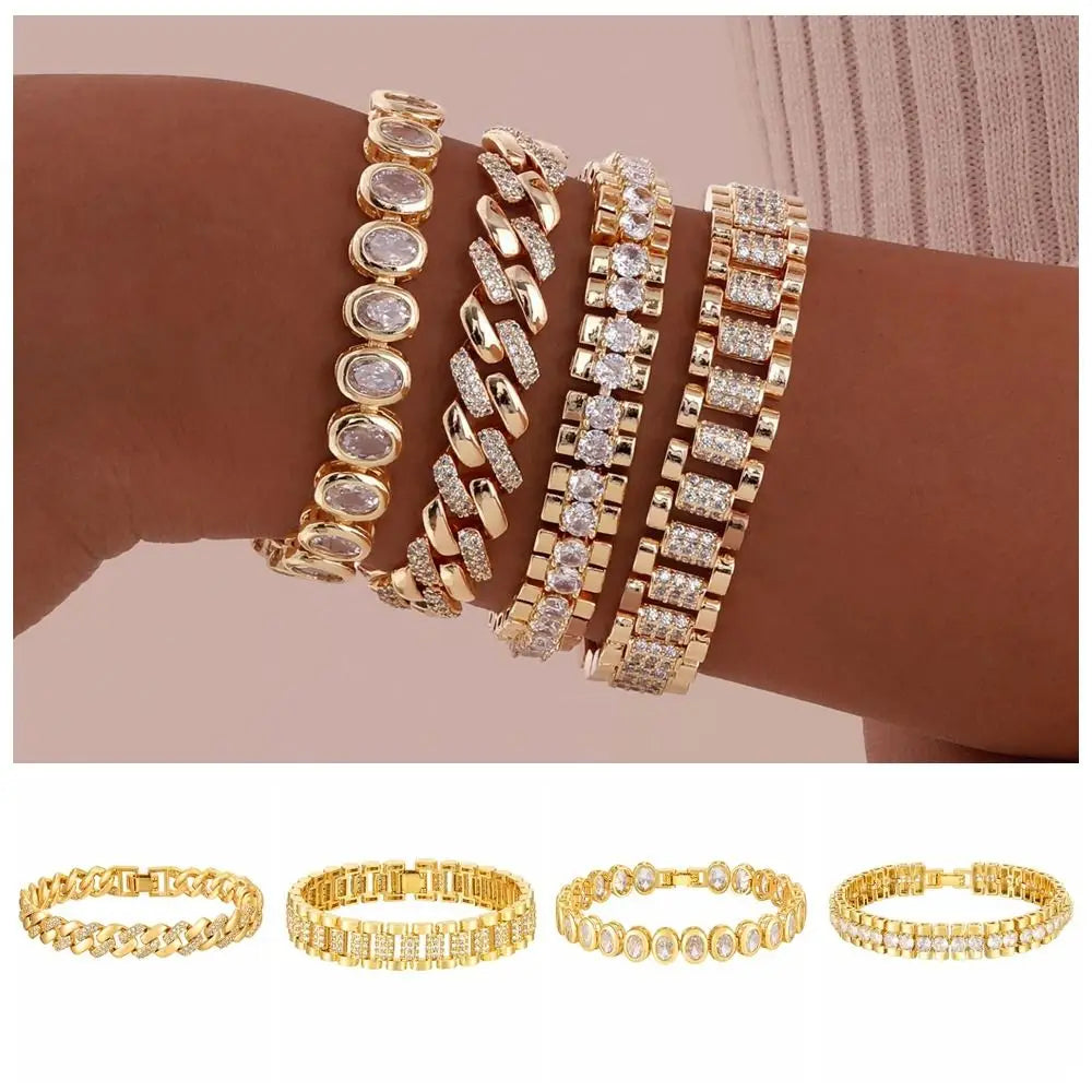 ASHLEY HARRIS — Chunky Link Bracelet Set — product image 3