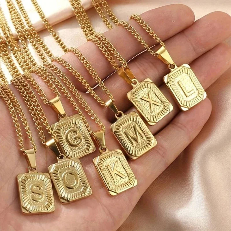 ASHLEY HARRIS — Letter Necklace — product image 3