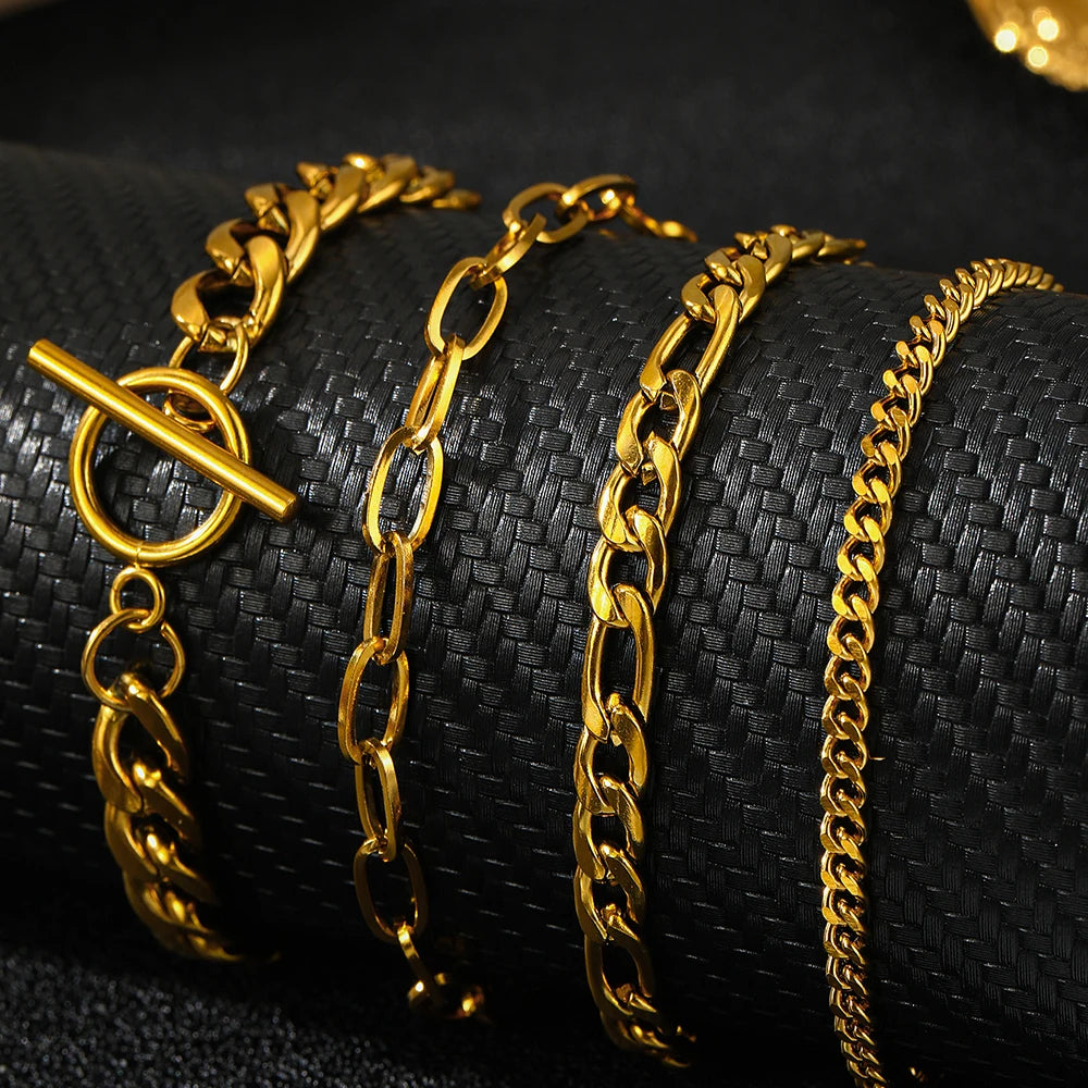 ASHLEY HARRIS — Polished Metal Bracelet Set — product image 3