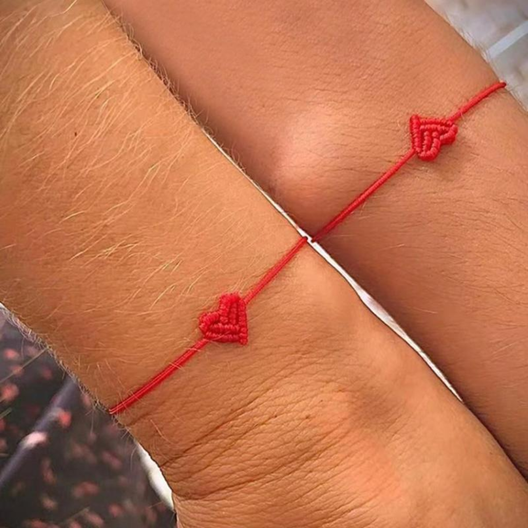 ASHLEY HARRIS — Woven Heart Bracelet Duo — product image 2
