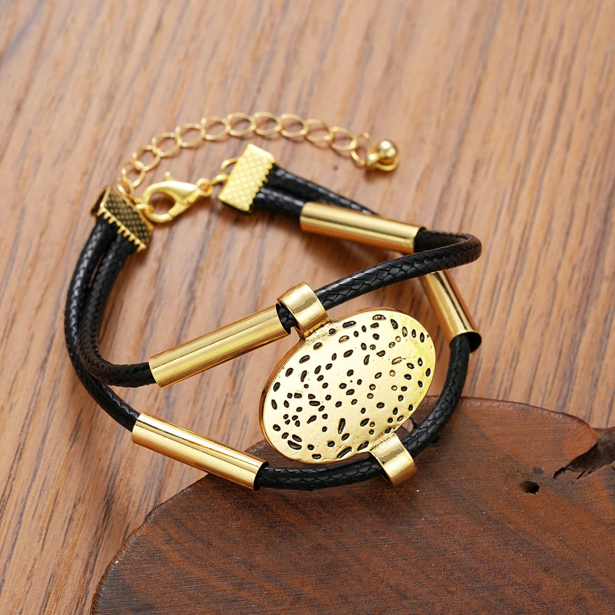 ASHLEY HARRIS — Textured Medallion Necklace Duo — product image 4