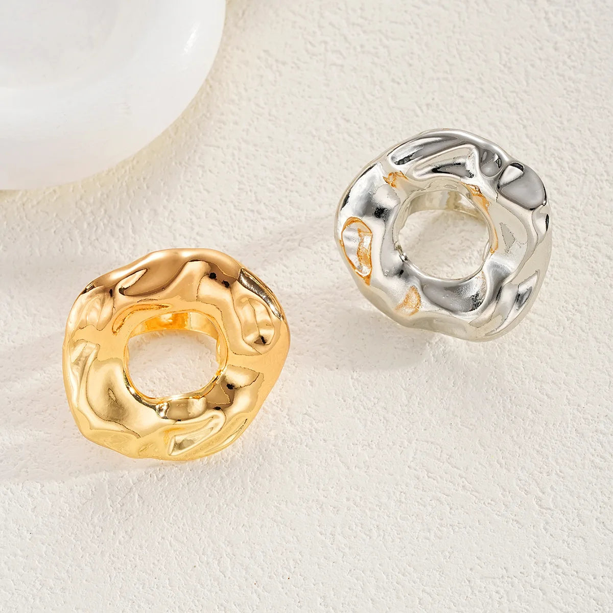 ASHLEY HARRIS — Abstract Circle Ring Duo — product image 3