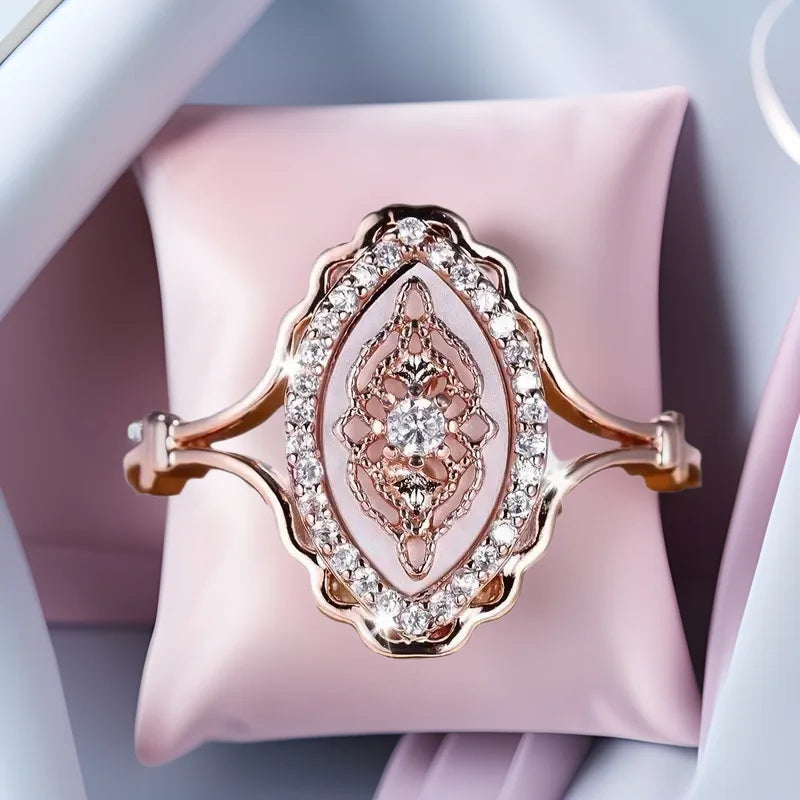 ASHLEY HARRIS — Oval Stone-Style Ring — product image 6