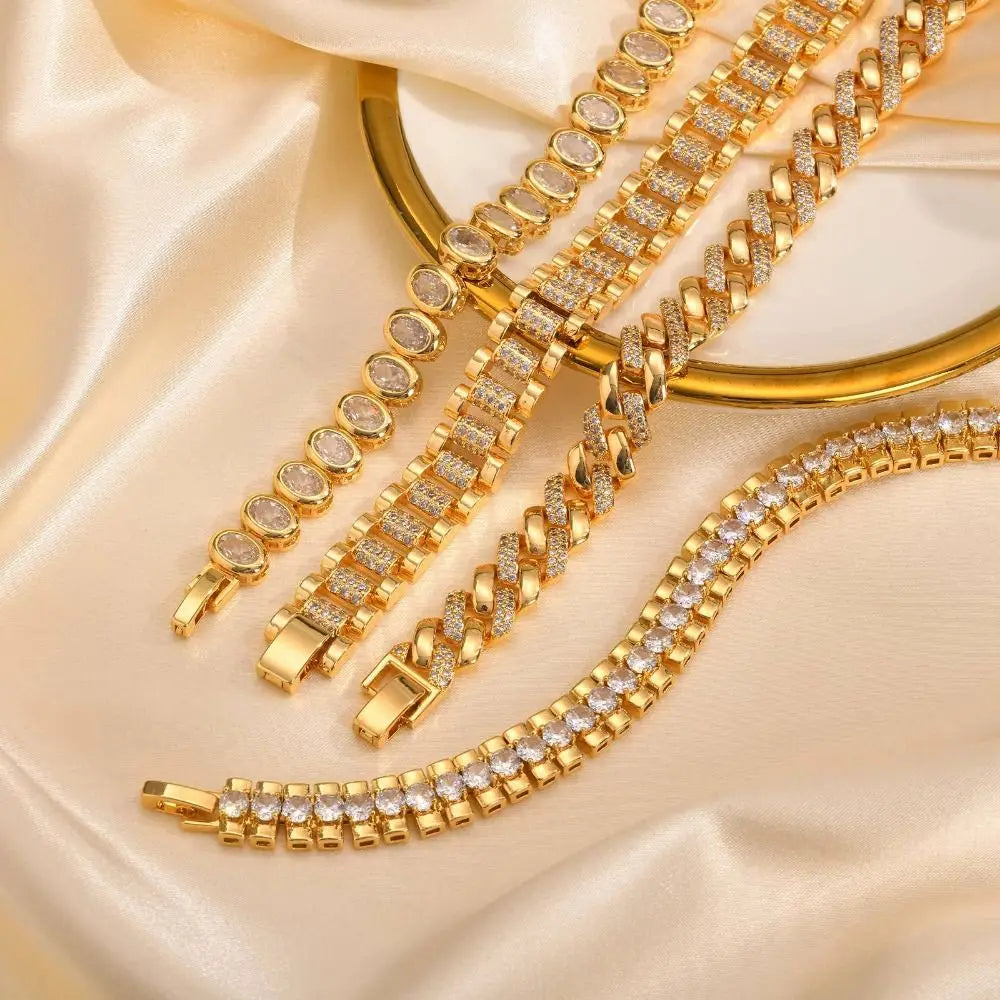ASHLEY HARRIS — Chunky Link Bracelet Set — product image 2