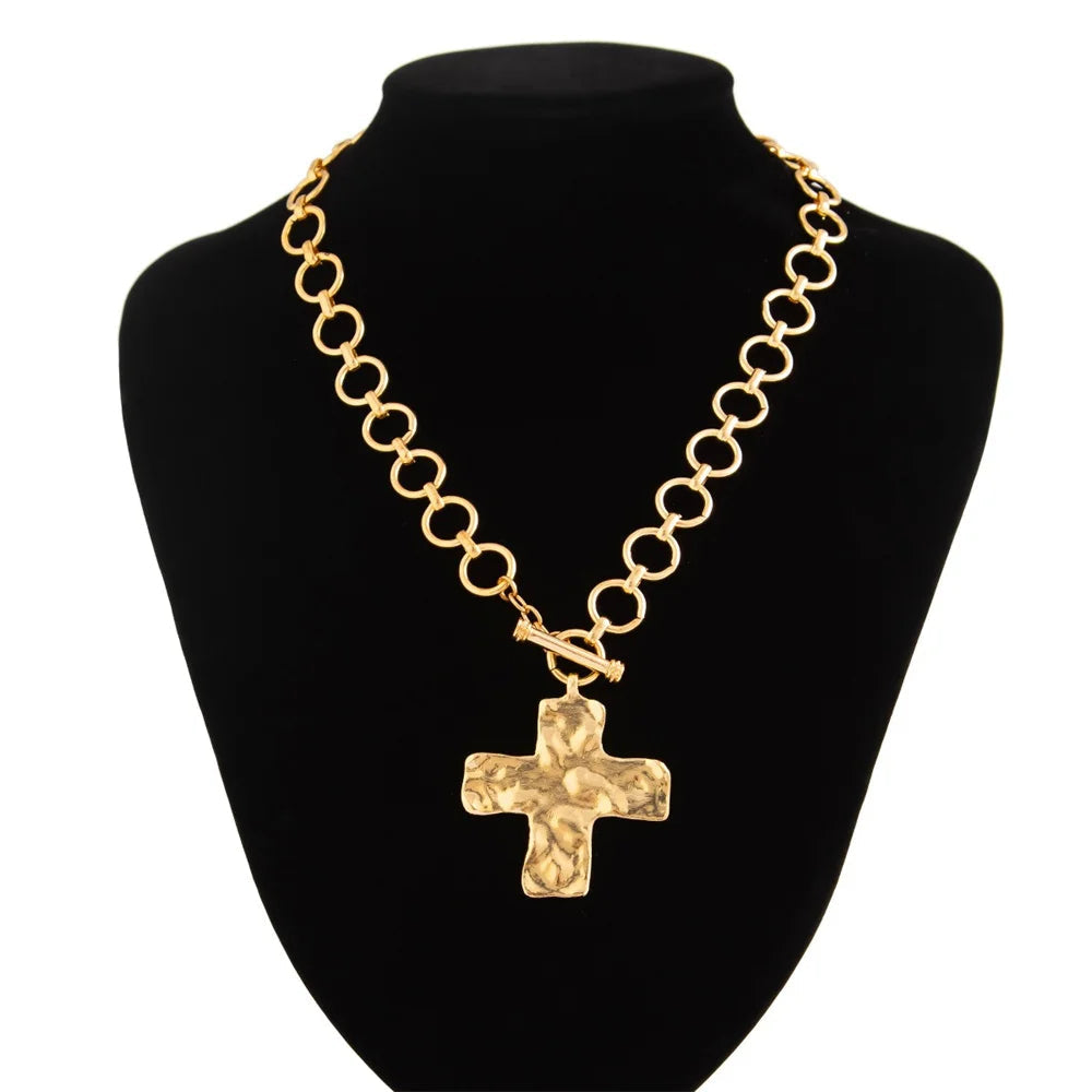 ASHLEY HARRIS — Chunky Cross Necklace — product image 5