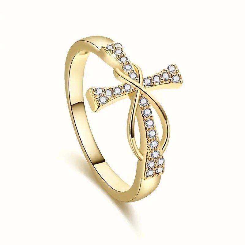 ASHLEY HARRIS — Infinity Cross Ring — product image 5