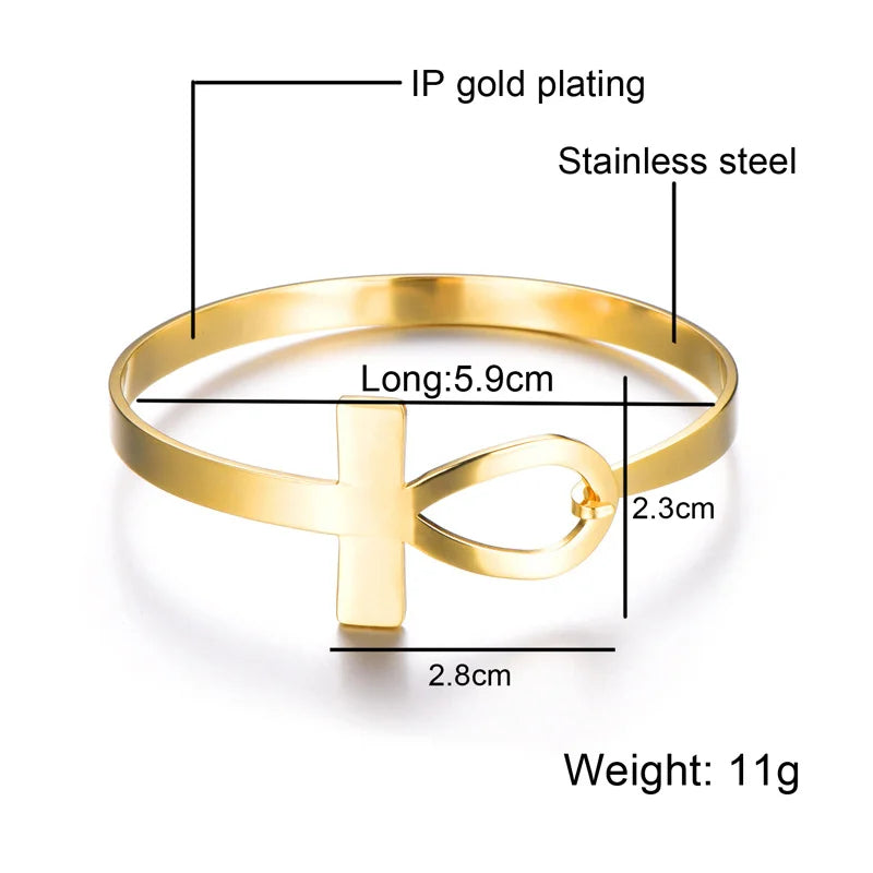 ASHLEY HARRIS — Africa & Ankh Bracelet Set — product image 6