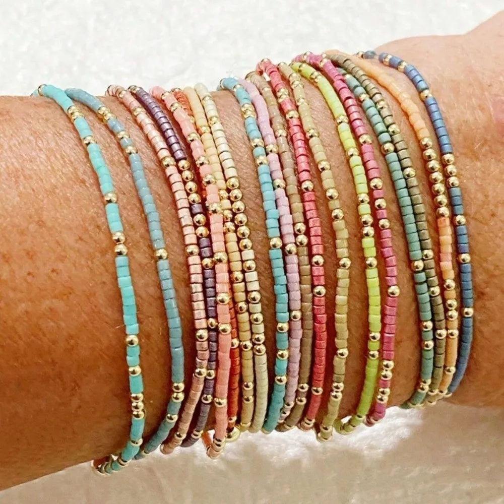 ASHLEY HARRIS — Colourful Beaded Bracelet Set — product image 1