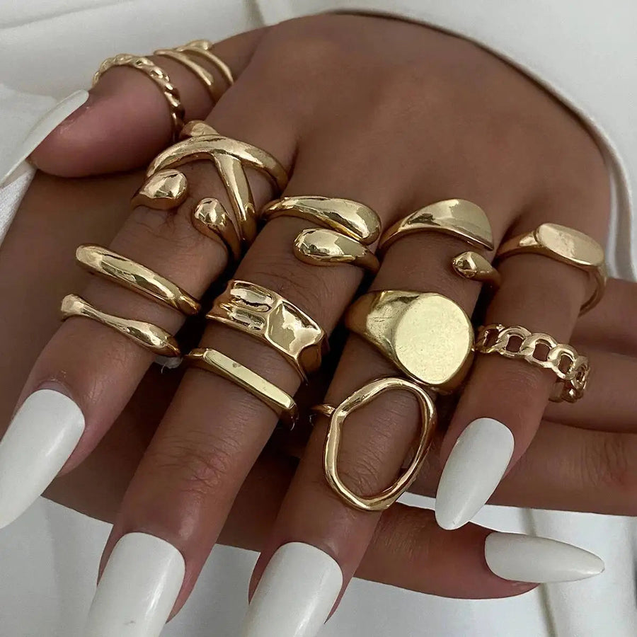 Form — Geometric Ring Set