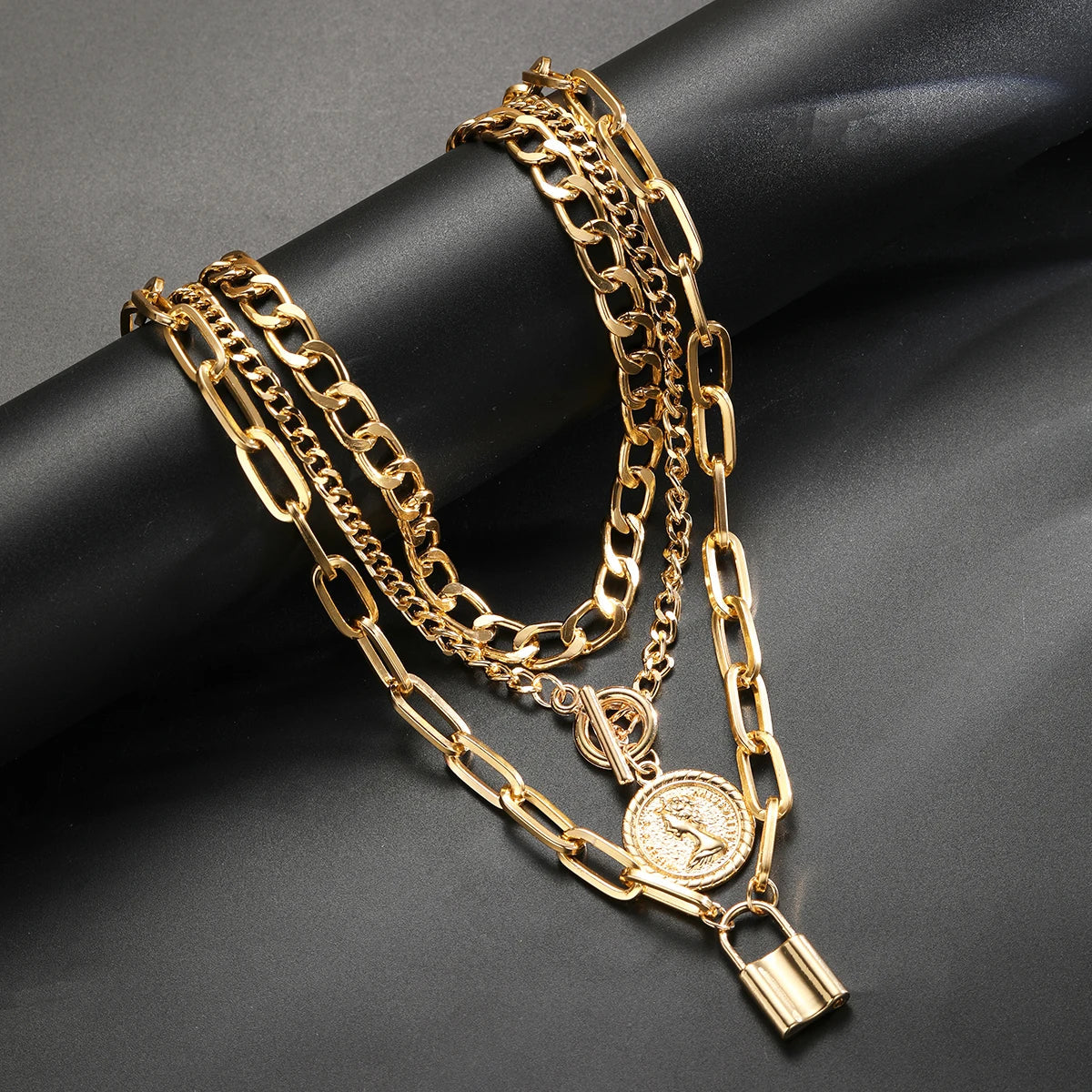 ASHLEY HARRIS — Layered Statement Necklace Set — product image 2