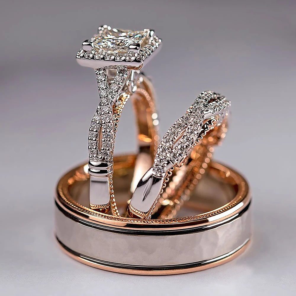 ASHLEY HARRIS — Sparkling Ring Set — product image 1