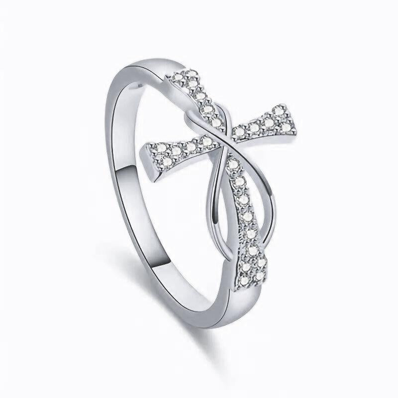 ASHLEY HARRIS — Infinity Cross Ring — product image 6