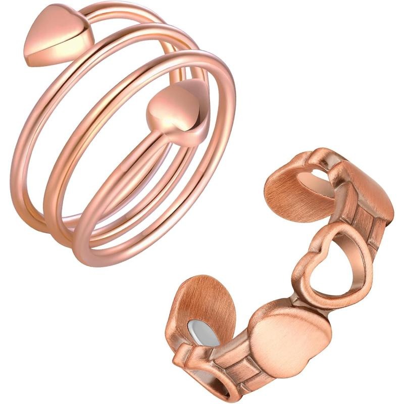 ASHLEY HARRIS — Heart Ring Duo — product image 1