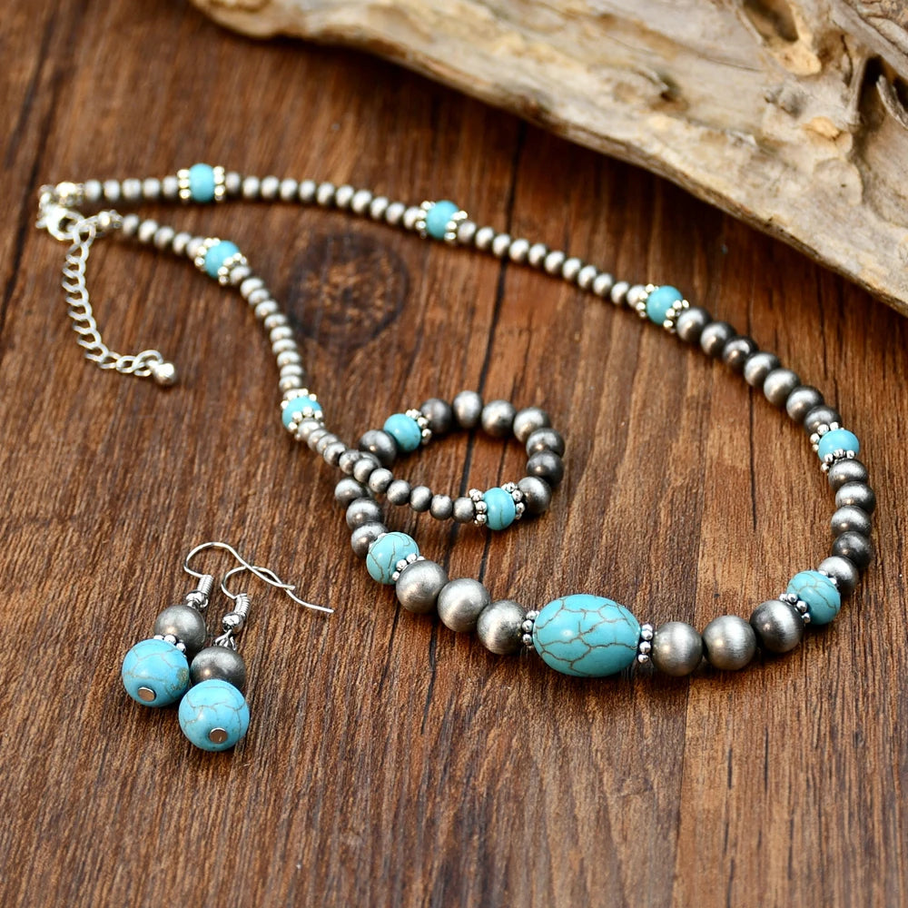 ASHLEY HARRIS — Boho Beaded Jewellery Set — product image 4