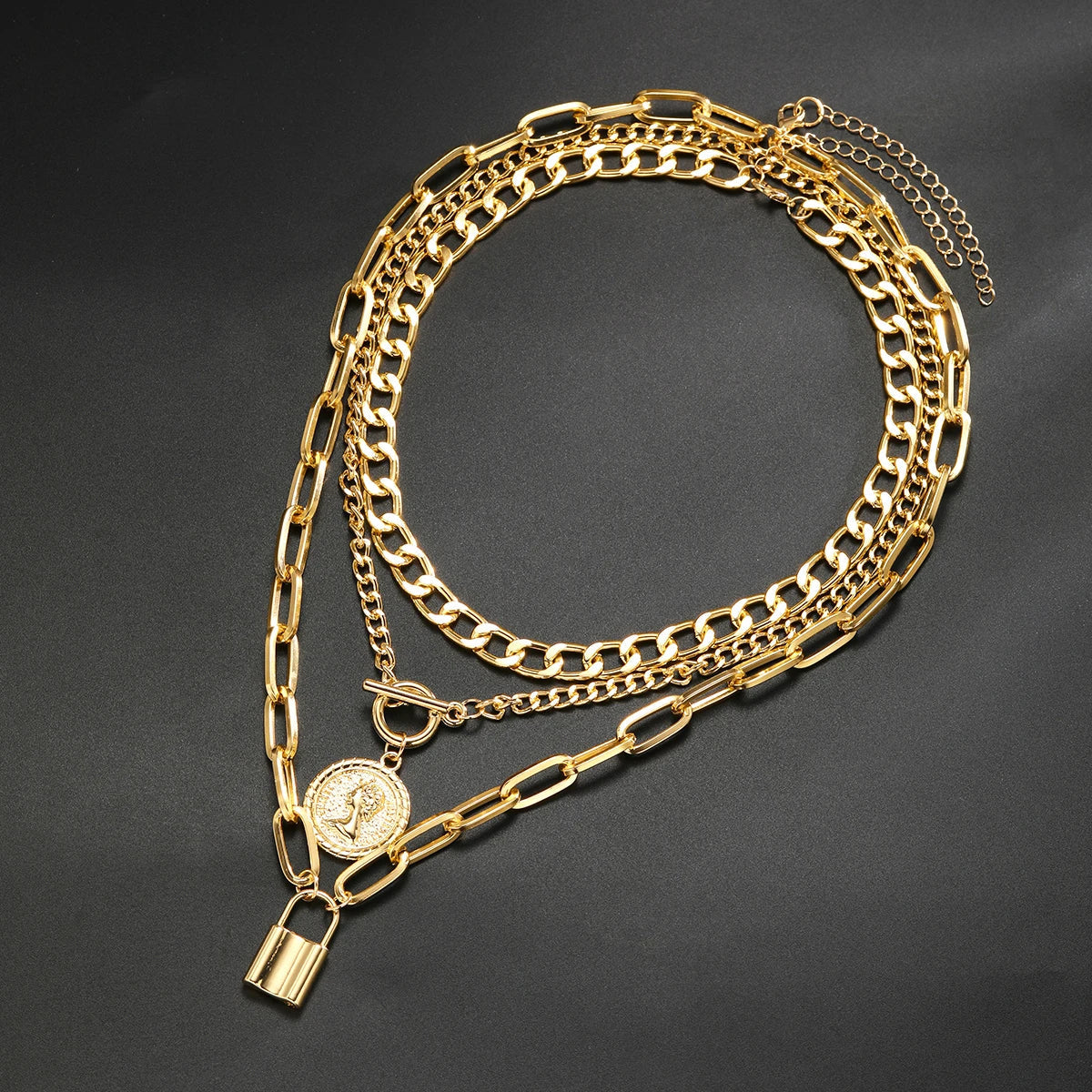 ASHLEY HARRIS — Layered Statement Necklace Set — product image 5