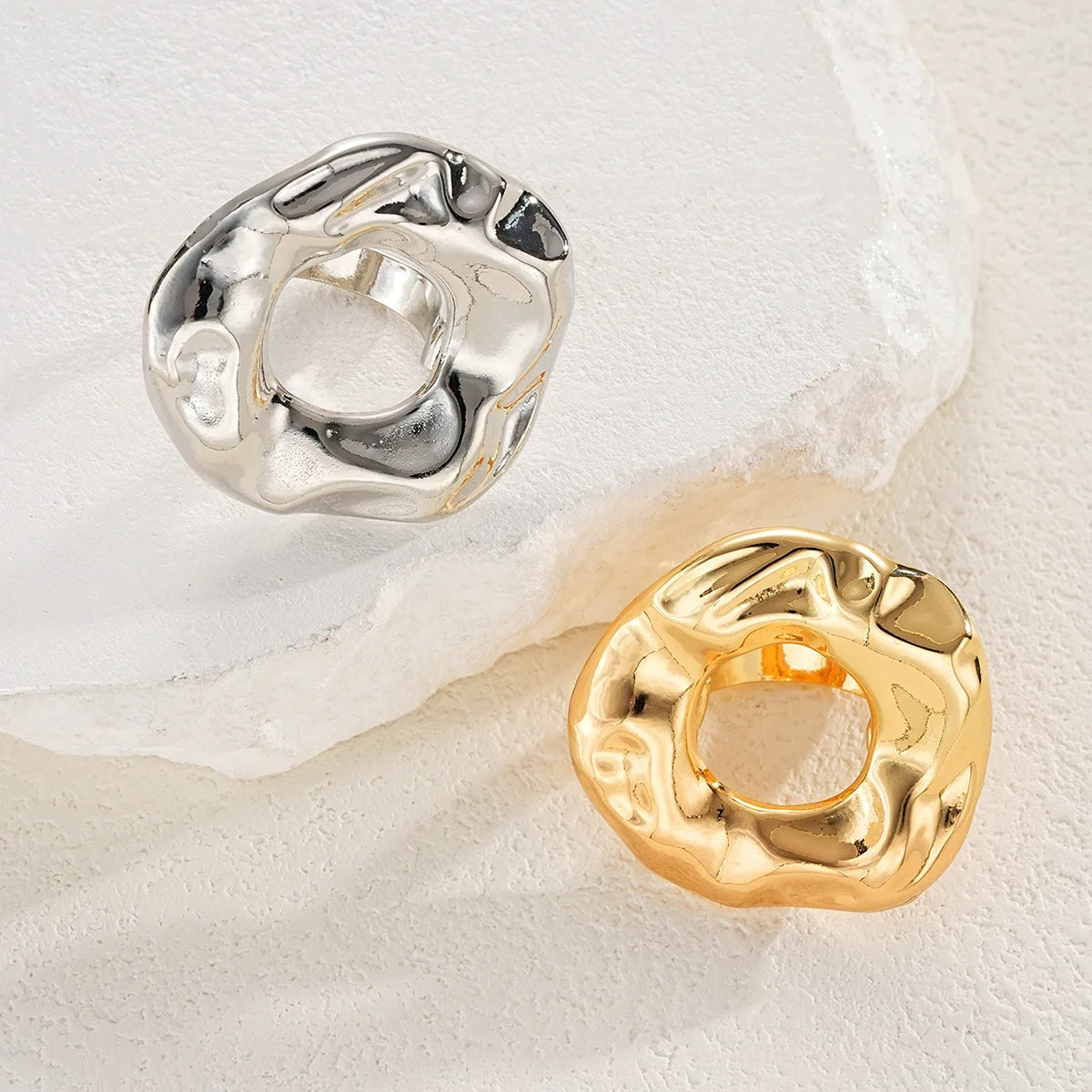 ASHLEY HARRIS — Abstract Circle Ring Duo — product image 4