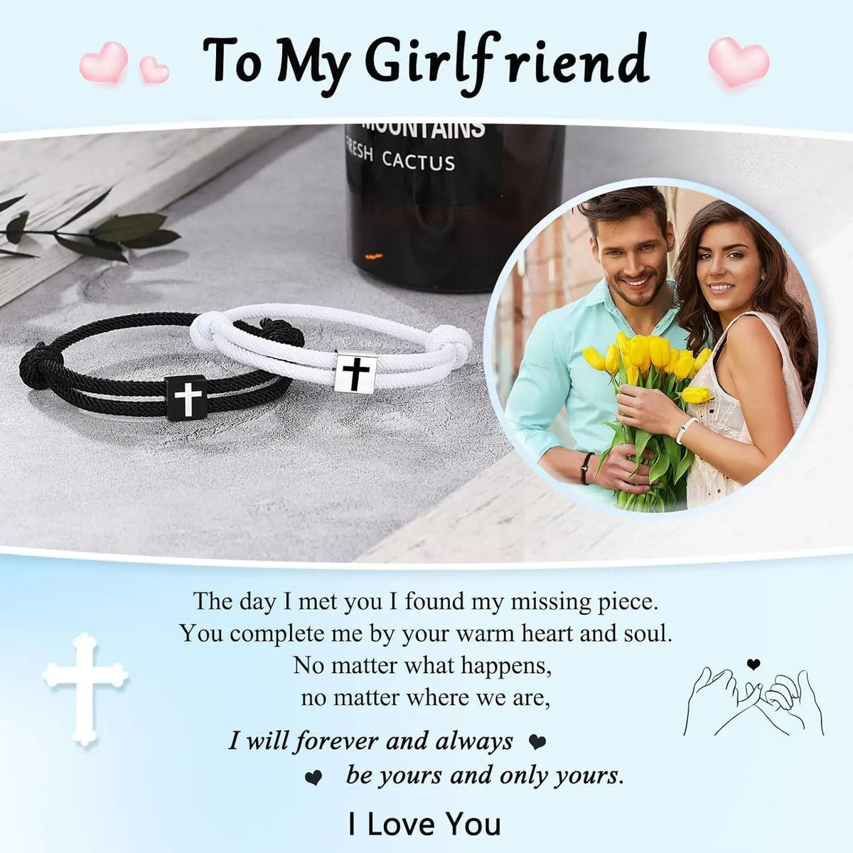 ASHLEY HARRIS — Rope Cross Bracelet Duo — product image 6