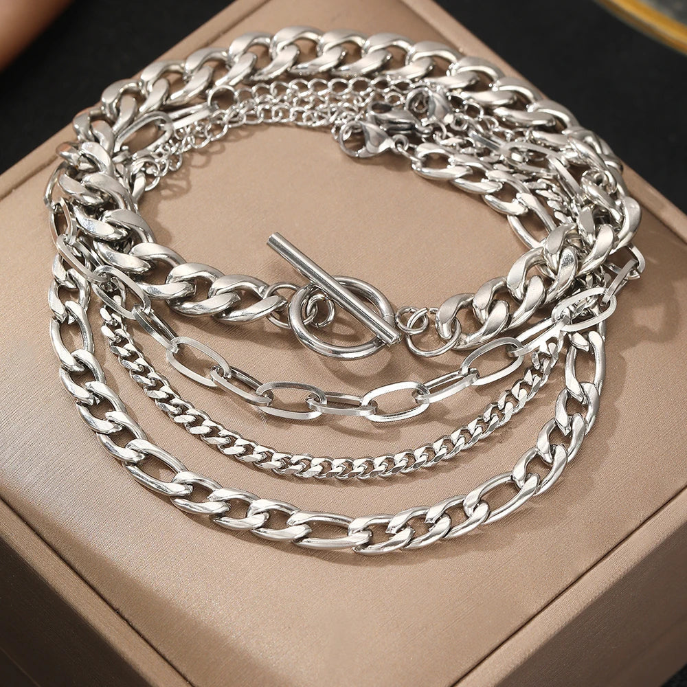ASHLEY HARRIS — Polished Metal Bracelet Set — product image 6