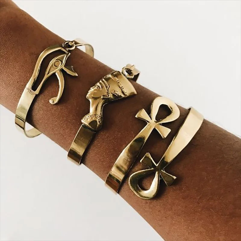 Ankh Wrist — Africa & Ankh Bracelet Set